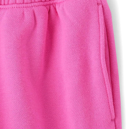 The Children's Place Girls' Knit Active Sweatpants, Pink Summer, X-Large