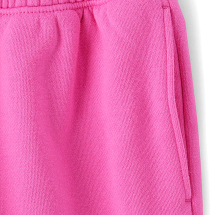 The Children's Place Girls' Knit Active Sweatpants, Pink Summer, X-Large