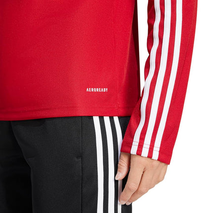 adidas Womens Essentials 3-Stripes Woven Parachute Pants, Team Power Red/White, S