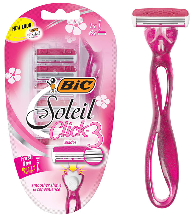 BIC Simply Soleil Click Razor Plus (Pack of 4)