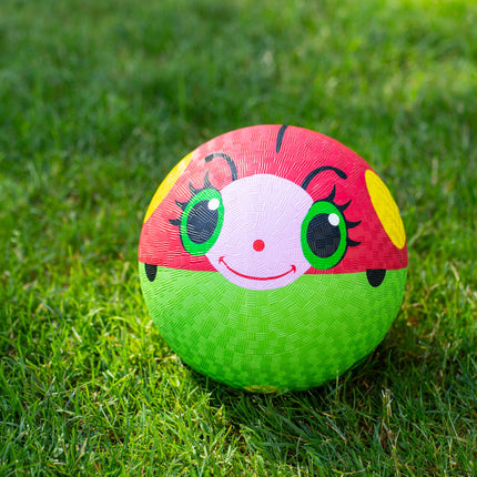 Melissa & Doug Sunny Patch Bollie Ladybug Pelota de Goma Clásica para Saltar - Se vende DESINFLADA
