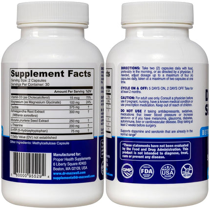 New Serotonin and Dopamine Supplements, Better Than Dopamine or Serotonin Only as Increasing Only One of Them Will Lower The Other, Disrupting Their Balance. Mucuna Pruriens, 5-HTP, Magnesium & More