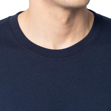 Fruit of the Loom Men's Eversoft Cotton T-Shirts (Regular and Big & Tall), Crew-2 Pack-Navy, XX-Large