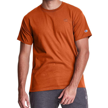 Champion Men's Classic Jersey T-Shirt, Spicy Orang