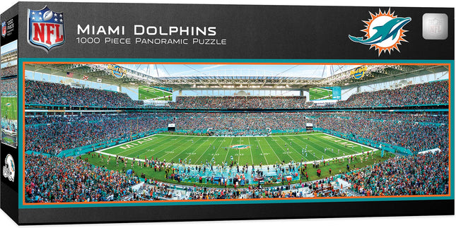 Masterpieces 1000 Piece Jigsaw Puzzle - NFL Miami 