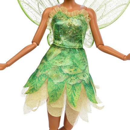 Disney Movie Peter Pan & Wendy Toys, Tinker Bell Fairy Doll with Wings Inspired by Disney’s Peter Pan & Wendy, Gifts for Kids, HNY37