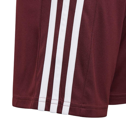 adidas boys Squad 21 Shorts Team Maroon/White Small
