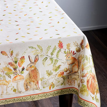 Maison d' Hermine Table Cloth Rectangle Table Reusable 100% Cotton 60"x120"