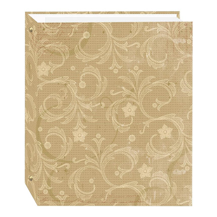 100 Magnetic Page 3-Ring Photo Album, Jasmine