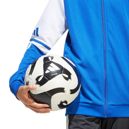 Adidas Squadra 25 Hoodie Jacket, Royal Blue/White, M Unisex Children