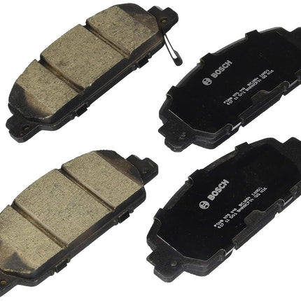 BOSCH BC1654 QuietCast Premium Ceramic Disc Brake Pad Set - Compatible with Select Honda Accord, HR-V; FRONT