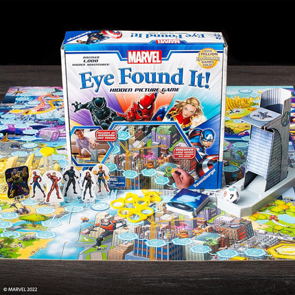 Ravensburger Marvel Eye Found It! Board Game for Boys and Girls Ages 4 and Up - A Fun Family Game