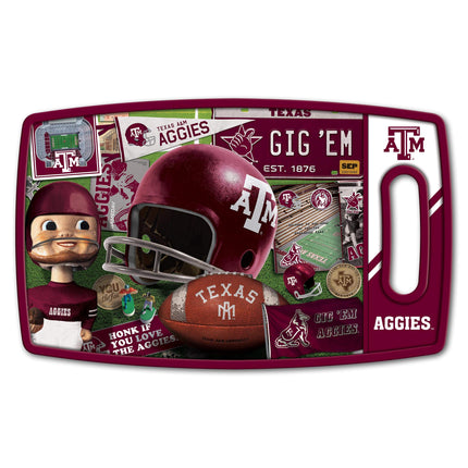 NCAA Texas A&M Aggies Retro Series Cutting Board