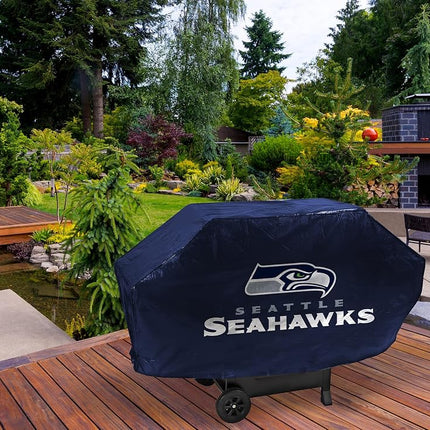 Rico BCB2904: Seahawks Deluxe Grill Cover (Navy)