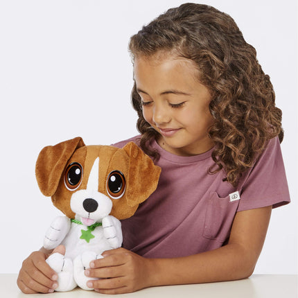 little tikes Rescue Tales Chiot Doux et Câlin Collier avec Étiquette Personnalisable et Certificat d'Adoption-Beagle-3 Ans et Plus, 655180E5C