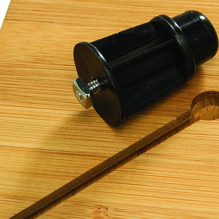 Camco Couvre-Cuisinière en Bambou, 4 Feux, Marron (43548)
