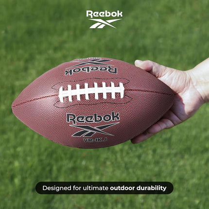 Reebok - VR-1K J Cushion Synthetic Football (Junior), élégant et léger, idéal pour le sport (Noyer, Taille 6)