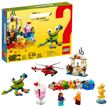 LEGO Classic World Fun 10403 Building Kit (295 Pie