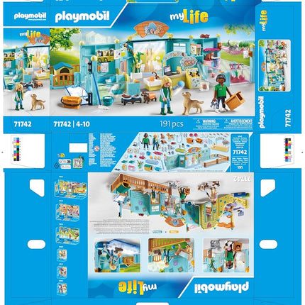 Playmobil 71742 Animal Hotel 191 Pieces Playset for Kids Ages 4+