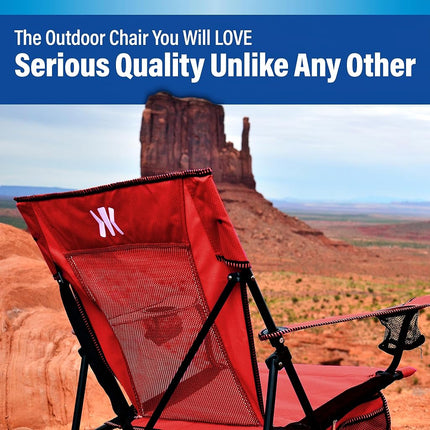 Kijaro Dual Lock Folding Chair (Red Rock Canyon)
