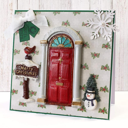 Katy Sue Design Mat Fondant Cake Icing Craft Embellishment Mould - Classic Door