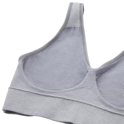 Hanes Women's Cozy Wireless Bra, Full-Coverage Pullover Bra, Seamless T-Shirt Bra, Black, XXL