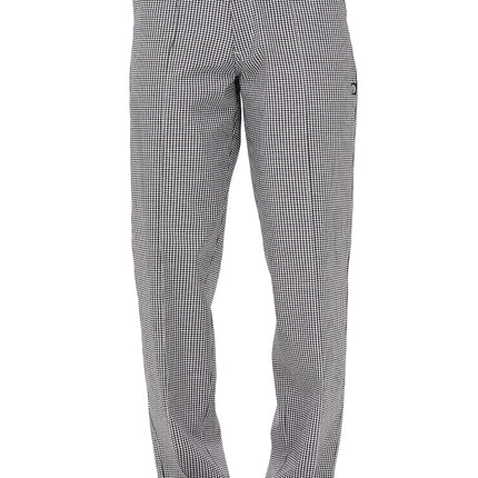 Chef Works Men's Basic Chef Pant, Small Check 42