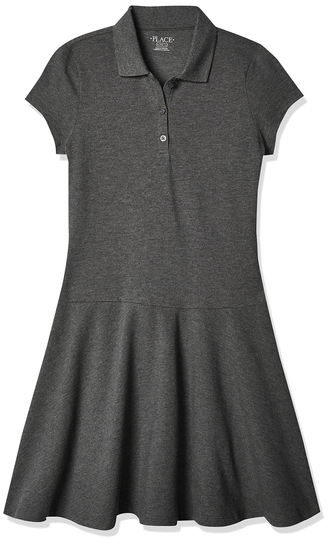 The Children's Place Girls Short Sleeve Picque Pol