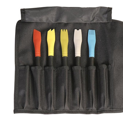 Mercer Culinary Silicone Brush Set, 6 pieces, 12x1