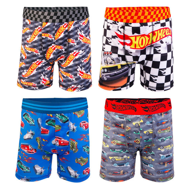 Hot Wheels Boys' Boxerbriefs and Briefs Available 