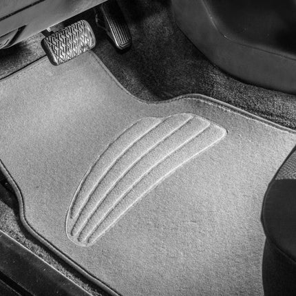 Premium Carpet Floor Mats with Heel Pad