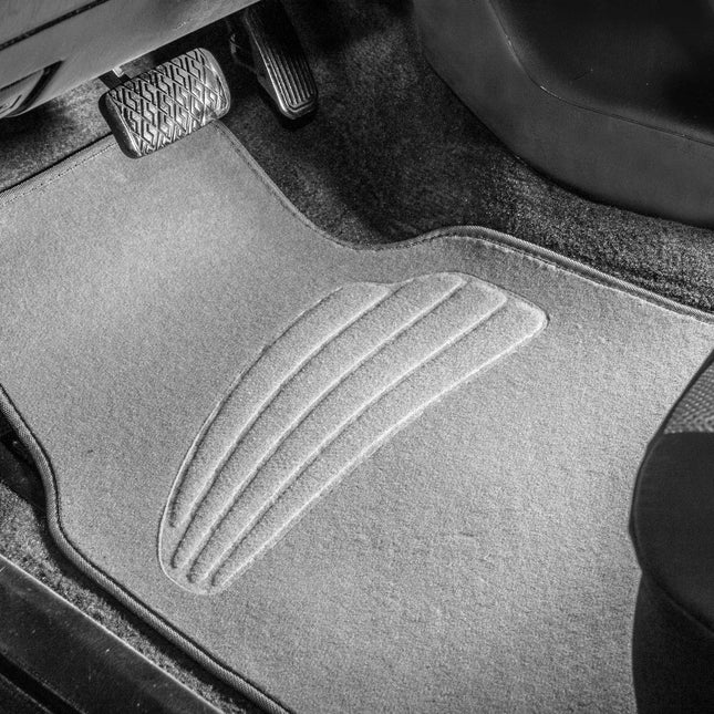 Premium Carpet Floor Mats with Heel Pad