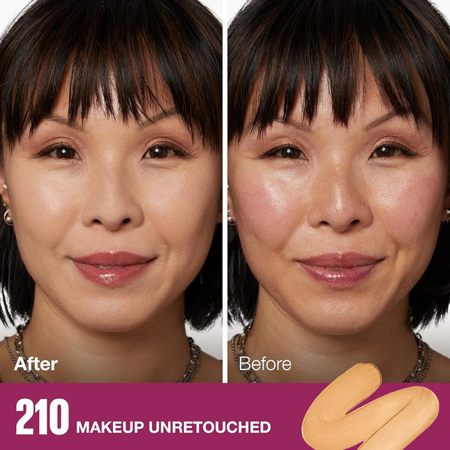 Maybelline Instant Age Rewind Eraser Foundation SPF 20 and Provitamin B5 Moisturising 210, Pack of 1