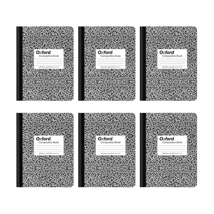 Oxford Composition Notebooks, Wide Ruled Paper, 9-
