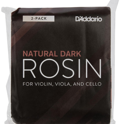 D'Addario Natural Bow Rosin for Viola, Violin & Ce