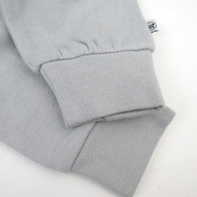 HonestBaby Lot de pulls à capuche et de pantalons de jogging en coton biologique pour bébé, tout-petit, garçon, fille, unisexe, gris, 6-9 mois