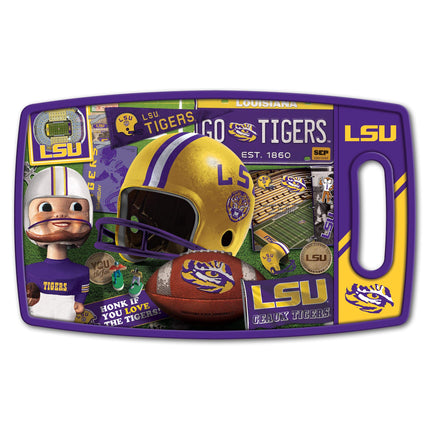YouTheFan NCAA LSU Tigers Retro Series Cutting Boa