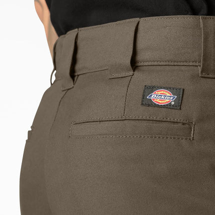 Dickies Men's Regular Straight Stretch Twill Cargo Pant, Mushroom, 44W x 32L