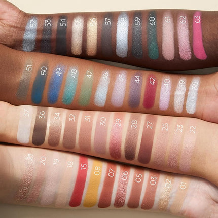 KIKO Milano High Pigment Eyeshadow 47 Long-Lasting Highly Pigmented Eyeshadow in 5 Different Finishes: Matt, Mother-of-Pearl Colours, Metallic, Satin and Shimmering