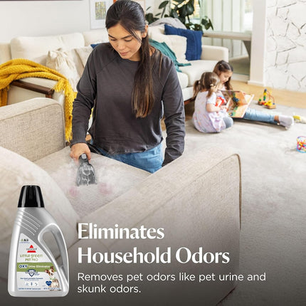 BISSELL Little Green PET-PRO-OXY Formula for Portable Carpet Cleaners Spot & Stain, 60 oz, 2034F