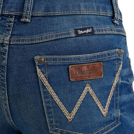 Wrangler Women's Retro Mae Mid Rise Stretch Boot Cut Jean, Vivianna, 3