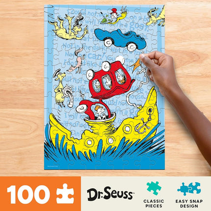 Buffalo Games - Dr. Seuss Enterprises - I Will Not Eat Green Eggs and Ham - Jigsaw Puzzle - Perfect for Game Nights - Finished Size is 15.00 x 11.00