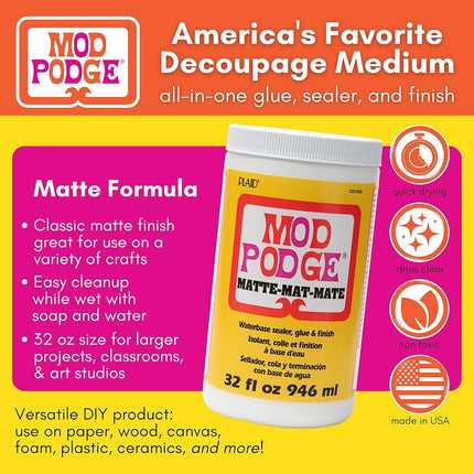 MOD Podge Matte 32OZ/946ML CS11303