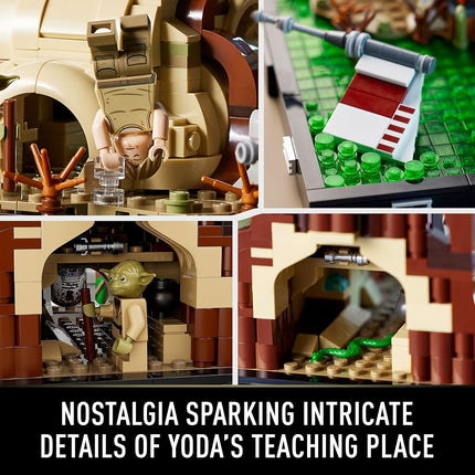 LEGO® Star Wars™ Dagobah™ Jedi™ Training Diorama 75330 Building Kit for Adults; Brick-Built Collectible for Display