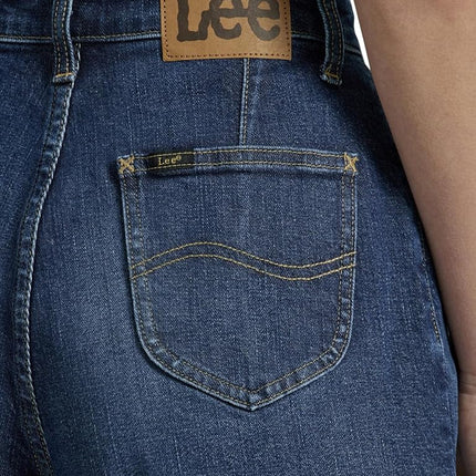 Lee Women's Legendary High Rise Trouser Jean, Inner Strength, 8 US