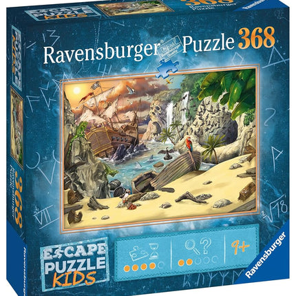 Ravensburger Children Puzzles ESCAPE Kids: Pirate`s Peril - Ages 9+