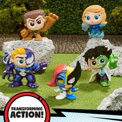 Disney Doorables Marvel Action Peek Series 2 - Surprise Mystery Collectible Figures with Adorable Details, for Fans, Collectors and Kids 5 Years and Up
