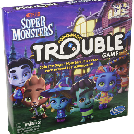 Hasbro Games Trouble: Netflix Super Monsters Editi