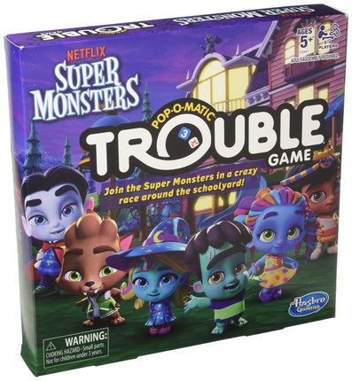 Hasbro Games Trouble: Netflix Super Monsters Editi