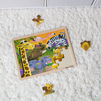 SABLON 2937 Melissa & Doug Puzle Pradera africana (24 piezas) 24 piezas